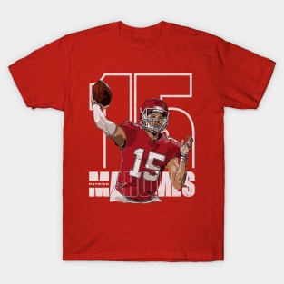 Patrick Mahomes Kansas City Outline T-Shirt